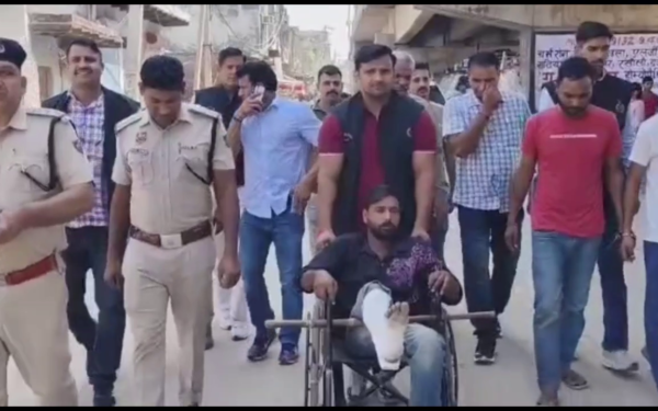 पलवल में चिकन दुकानदार पर फायरिंग के मामले में गिरफ्तार आरोपी