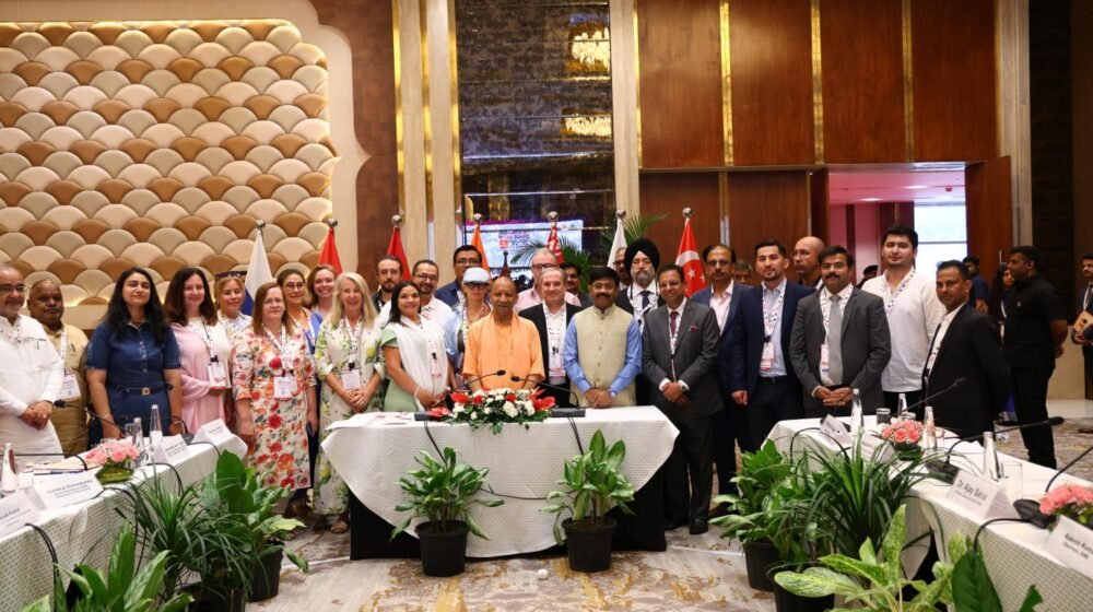 ग्रेटर नोएडा इंडिया एक्सपो मार्ट में आयोजित UP International Trade Show 2026