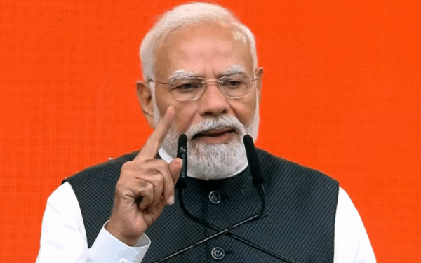 विकसित भारत संकल्प सभा में प्रधानमंत्री नरेंद्र मोदी का संबोधन