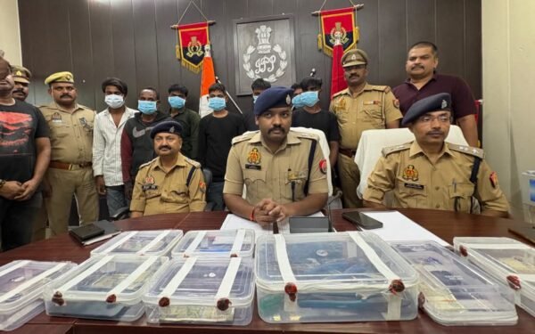 अमेठी में सोलर प्लांट और ट्रांसफार्मर से तार चोरी के मामले में सात आरोपी गिरफ्तार
