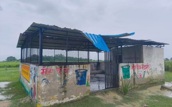 अमेठी के चन्दौकी गांव में बदहाल RRC सेंटर और कचरा प्रबंधन की समस्या