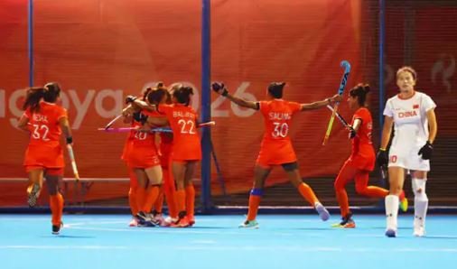 Asian Games 2026 में भारत की महिला हॉकी टीम ने चीन को हराकर गोल्ड जीता