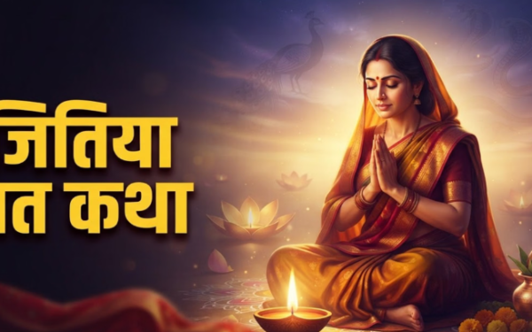 जितिया व्रत के अवसर पर पूजा-अर्चना करती महिलाएं