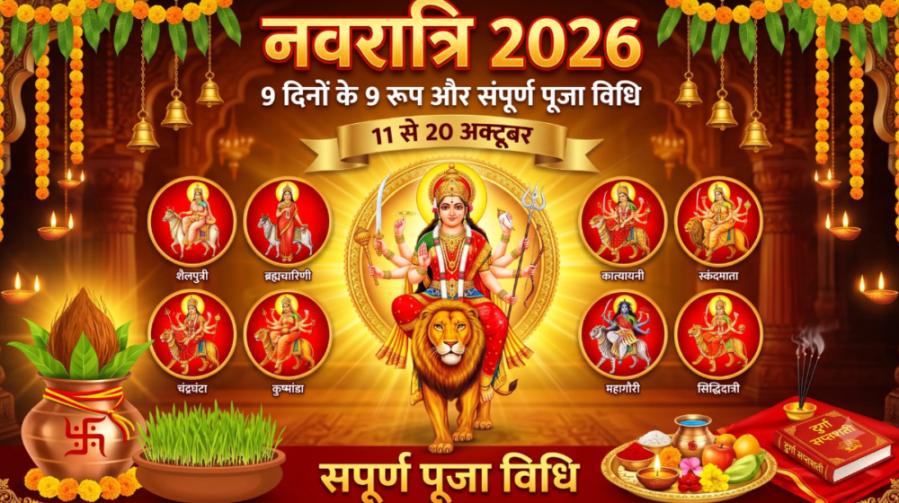 वरात्रि स्पेशल 2026 में मां दुर्गा के नौ स्वरूप और शक्तिपीठ