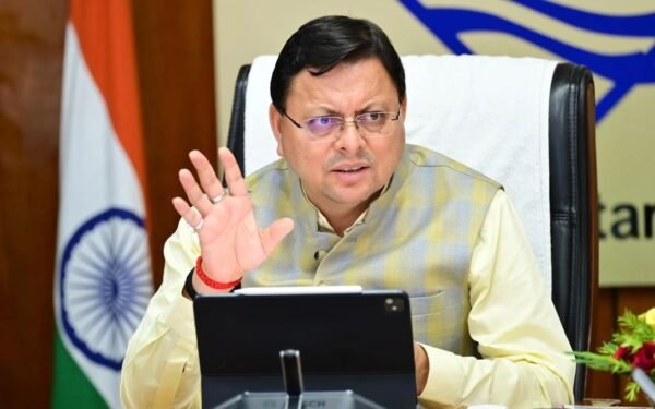उत्तराखंड के मुख्यमंत्री पुष्कर सिंह धामी का कांग्रेस और राहुल गांधी पर बयान