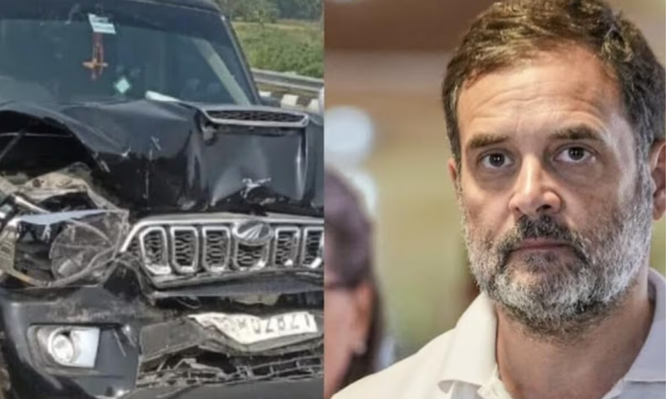 राहुल गांधी के काफिले के हादसे की जांच के लिए यूपी पुलिस ने SIT गठित की