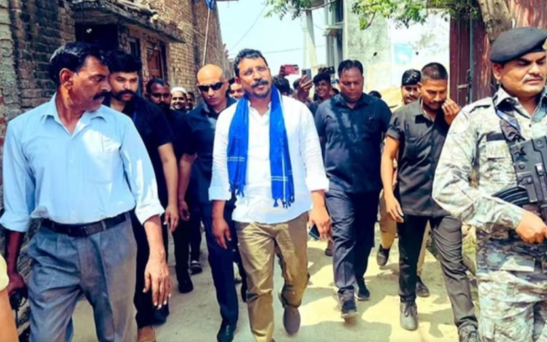 हसनपुर रैली में चंद्रशेखर आजाद का संबोधन